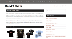 Desktop Screenshot of bandtshirt.co.uk